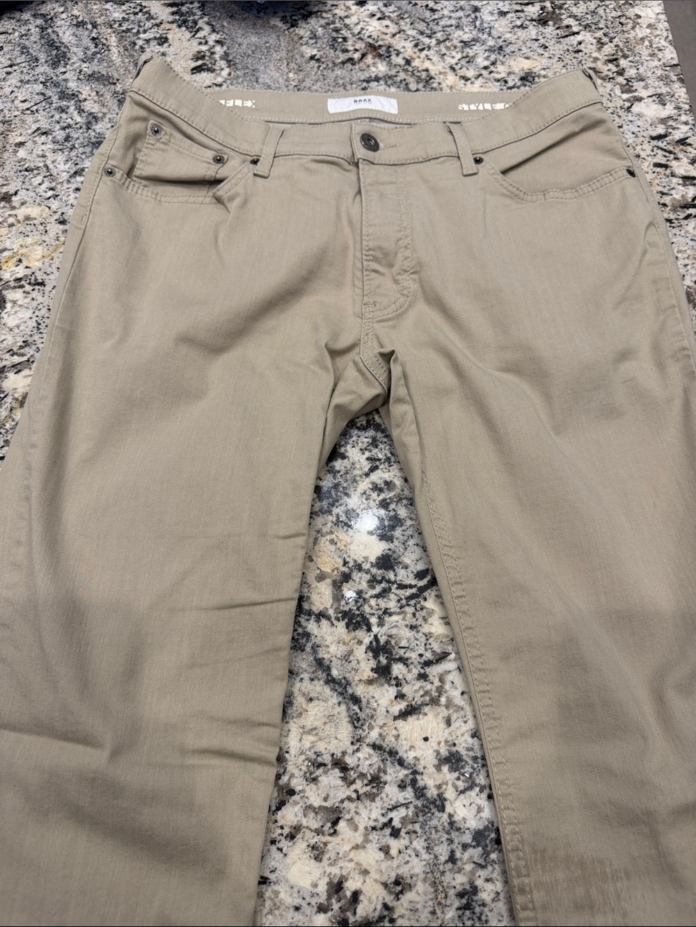 Men's Tan Chino Pants - Classic Everyday Fit